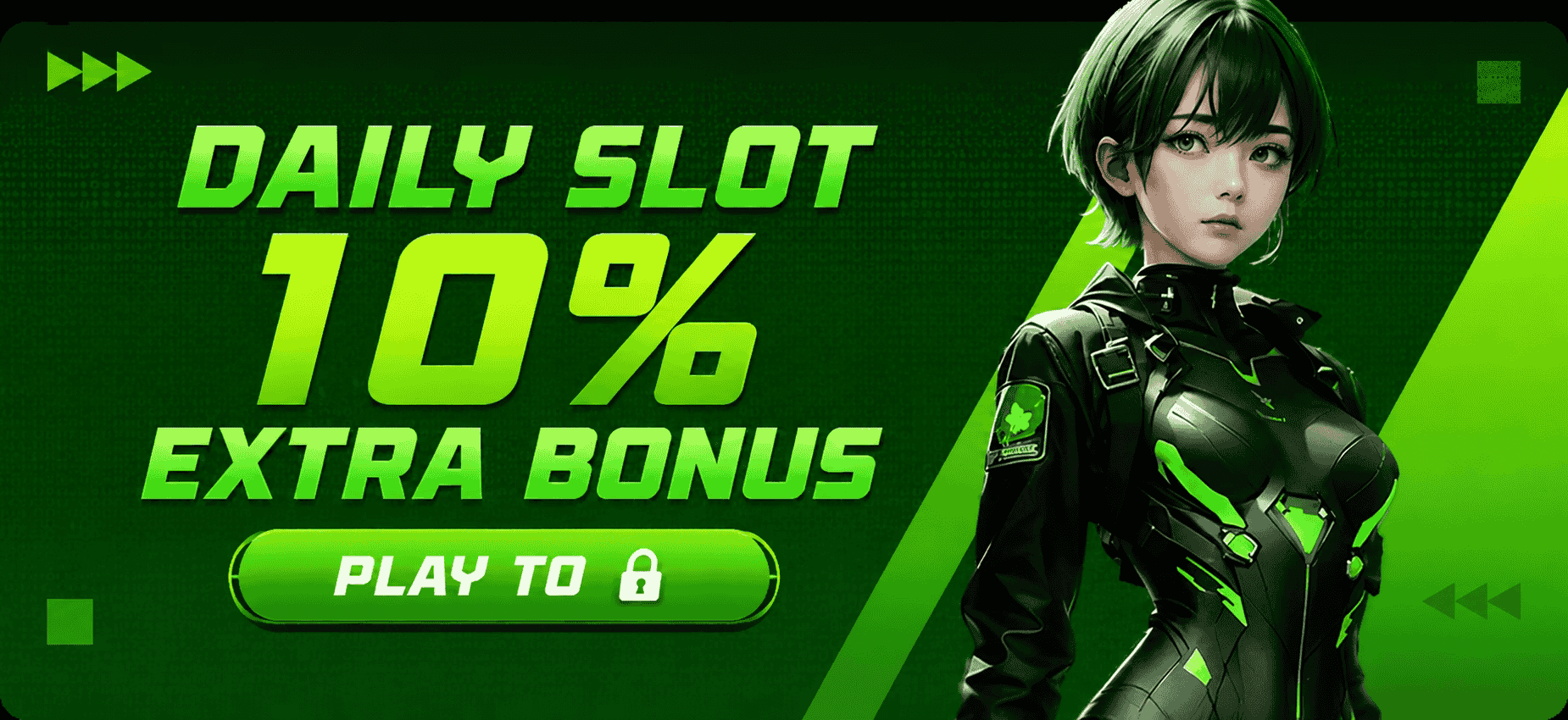 Daily Slot 10% Extra Bonus